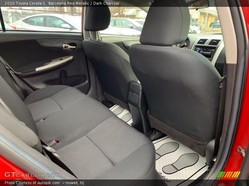 Barcelona Red Metallic / Dark Charcoal 2010 Toyota Corolla S