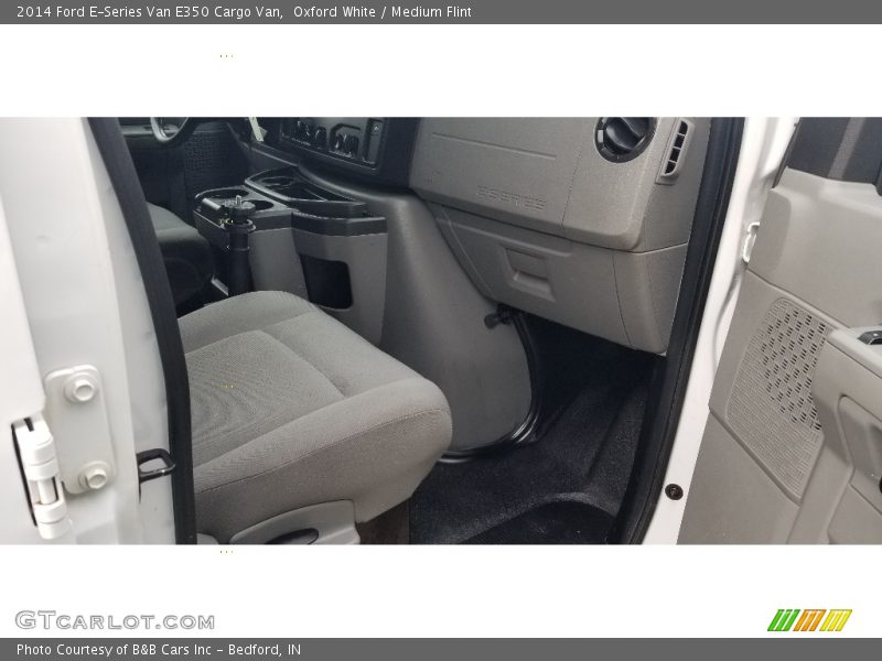 Oxford White / Medium Flint 2014 Ford E-Series Van E350 Cargo Van