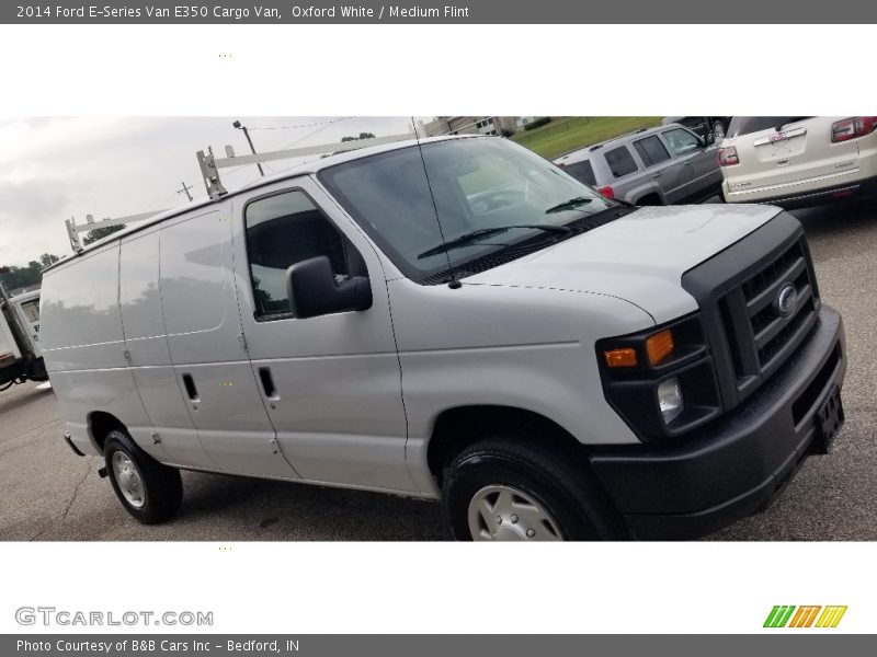 Oxford White / Medium Flint 2014 Ford E-Series Van E350 Cargo Van