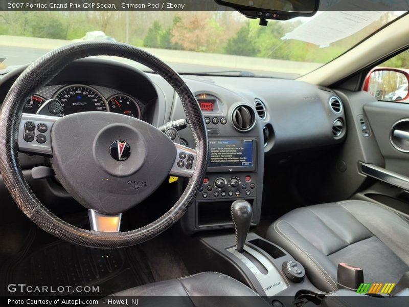 Crimson Red / Ebony 2007 Pontiac Grand Prix GXP Sedan