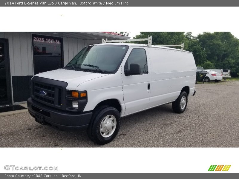 Oxford White / Medium Flint 2014 Ford E-Series Van E350 Cargo Van