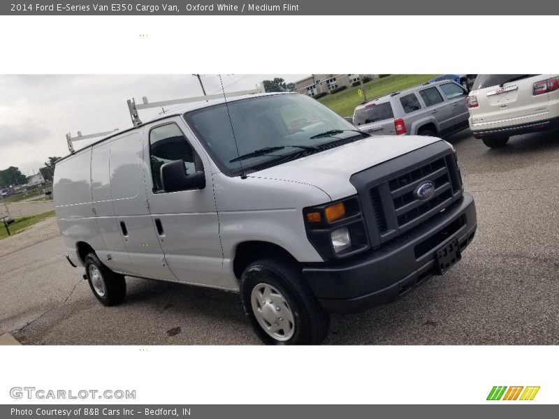 Oxford White / Medium Flint 2014 Ford E-Series Van E350 Cargo Van