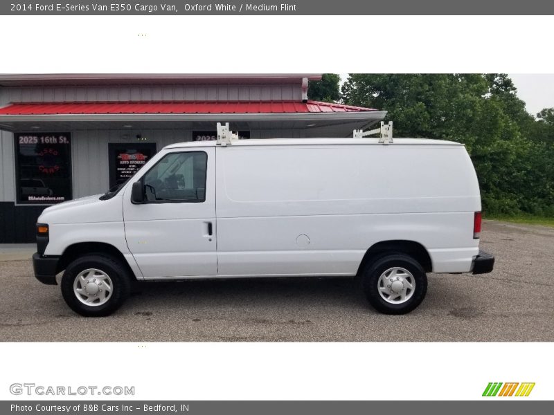 Oxford White / Medium Flint 2014 Ford E-Series Van E350 Cargo Van