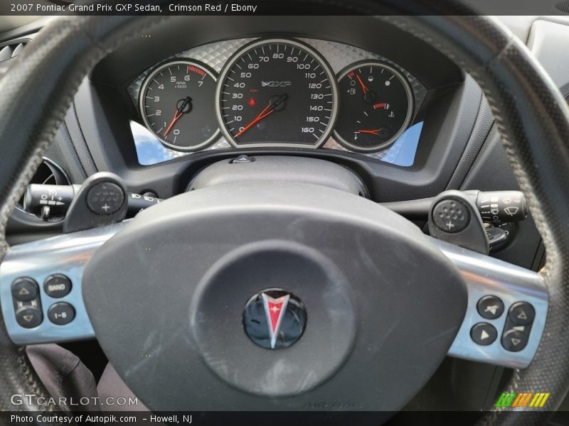 Crimson Red / Ebony 2007 Pontiac Grand Prix GXP Sedan