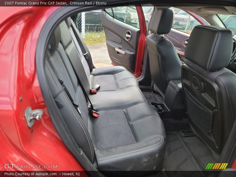 Crimson Red / Ebony 2007 Pontiac Grand Prix GXP Sedan