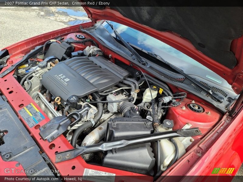 Crimson Red / Ebony 2007 Pontiac Grand Prix GXP Sedan