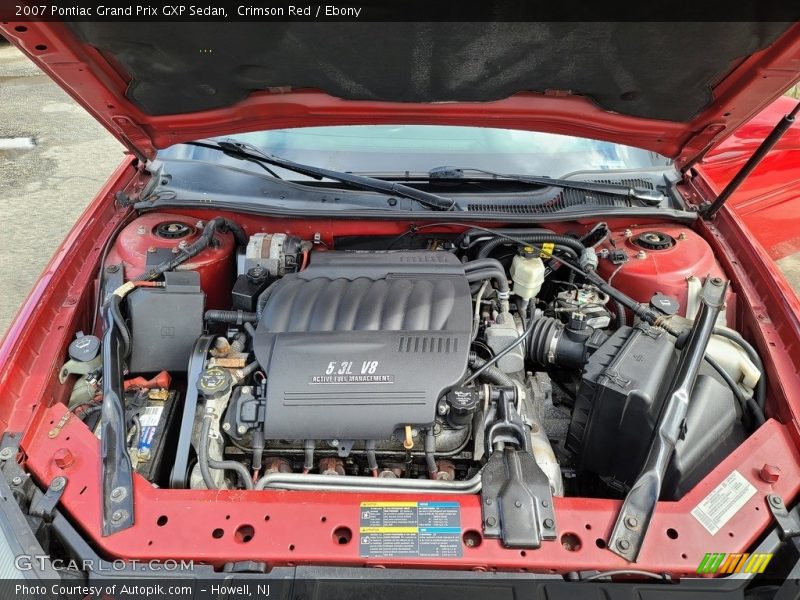 Crimson Red / Ebony 2007 Pontiac Grand Prix GXP Sedan