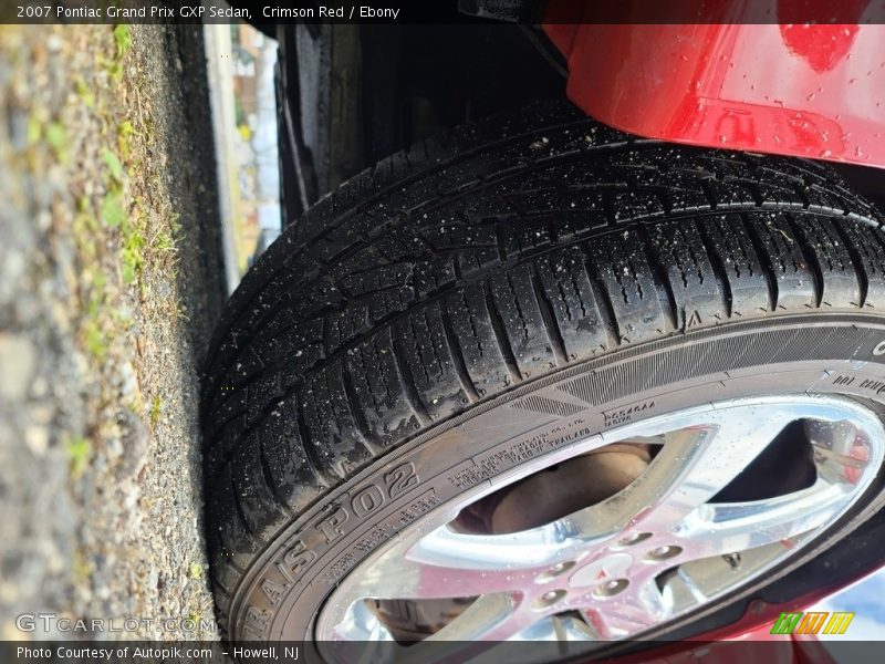 Crimson Red / Ebony 2007 Pontiac Grand Prix GXP Sedan