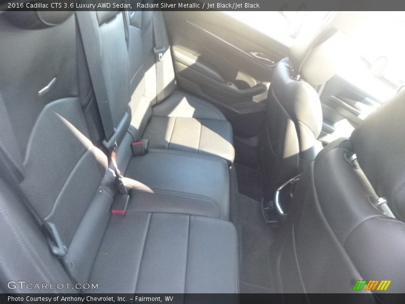 Radiant Silver Metallic / Jet Black/Jet Black 2016 Cadillac CTS 3.6 Luxury AWD Sedan