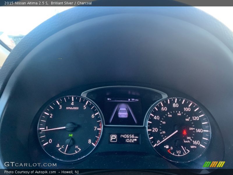 Brilliant Silver / Charcoal 2015 Nissan Altima 2.5 S
