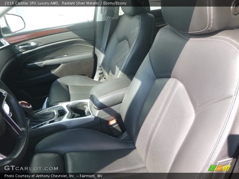 Radiant Silver Metallic / Ebony/Ebony 2016 Cadillac SRX Luxury AWD