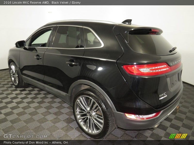 Black Velvet / Ebony 2016 Lincoln MKC Reserve AWD