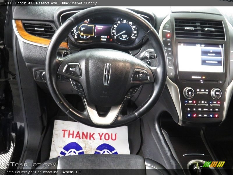Black Velvet / Ebony 2016 Lincoln MKC Reserve AWD