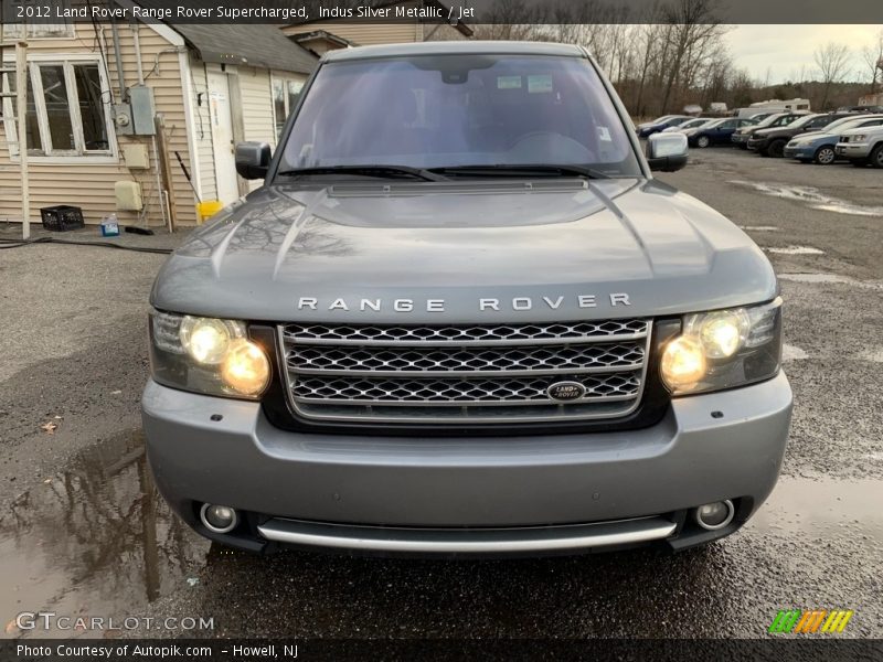 Indus Silver Metallic / Jet 2012 Land Rover Range Rover Supercharged