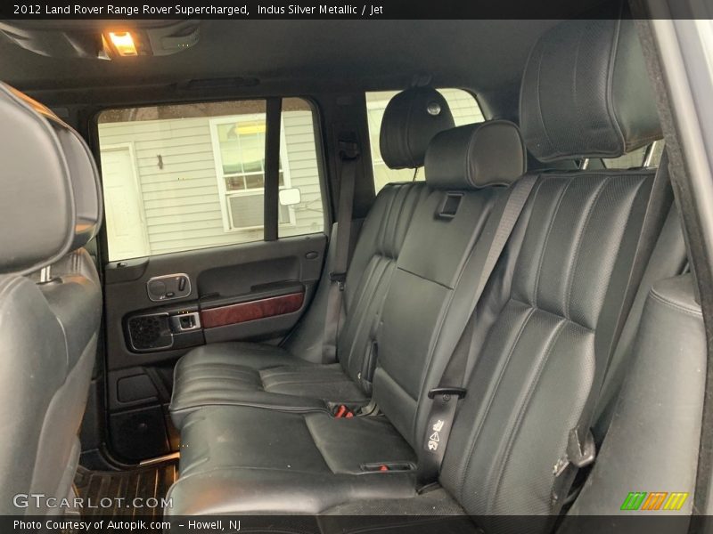Indus Silver Metallic / Jet 2012 Land Rover Range Rover Supercharged