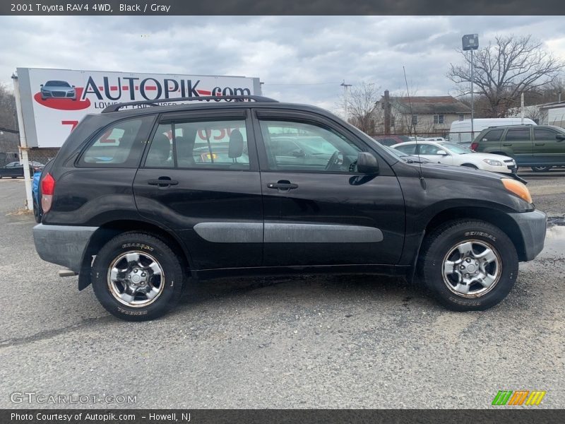 Black / Gray 2001 Toyota RAV4 4WD