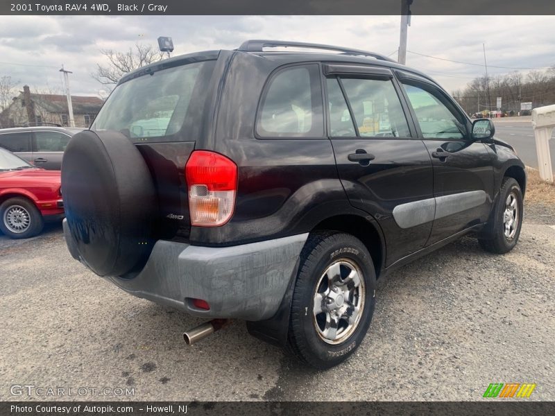 Black / Gray 2001 Toyota RAV4 4WD