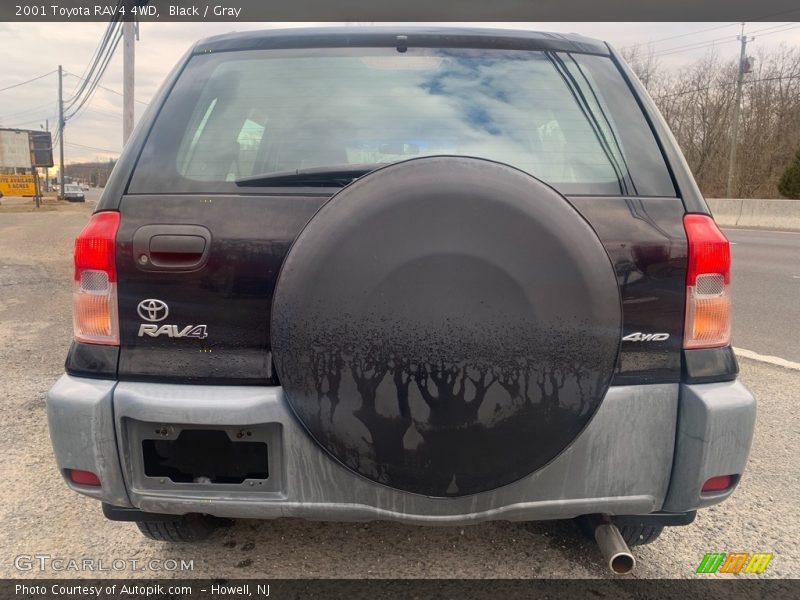 Black / Gray 2001 Toyota RAV4 4WD