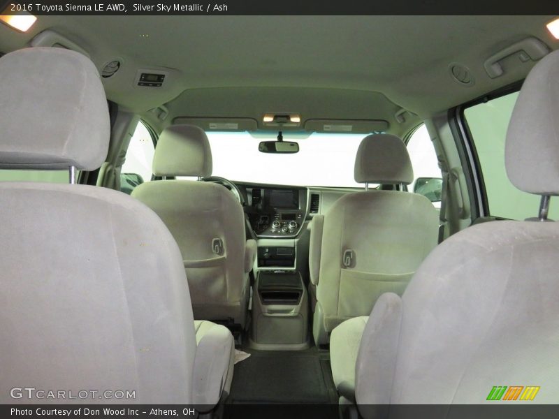 Silver Sky Metallic / Ash 2016 Toyota Sienna LE AWD