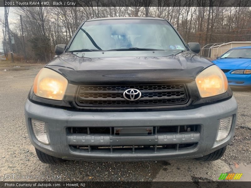 Black / Gray 2001 Toyota RAV4 4WD