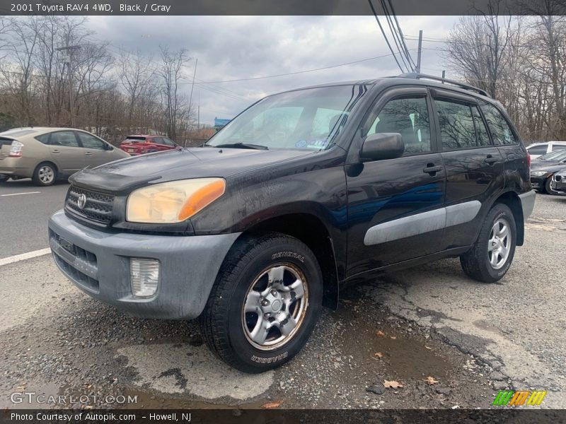 Black / Gray 2001 Toyota RAV4 4WD