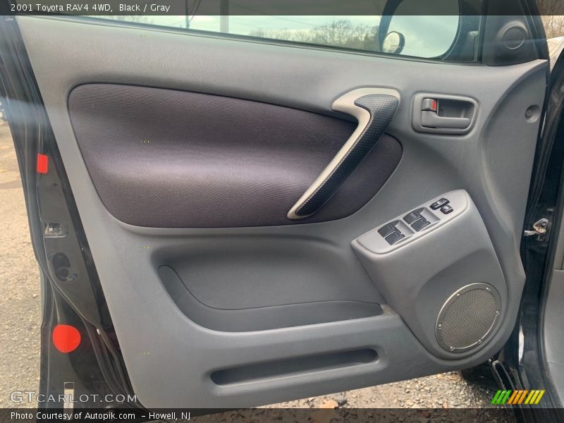 Black / Gray 2001 Toyota RAV4 4WD