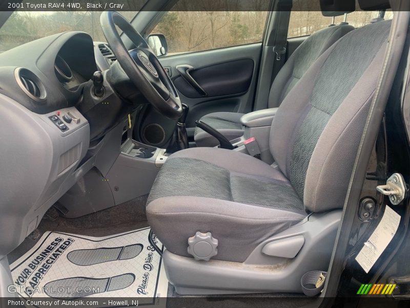 Black / Gray 2001 Toyota RAV4 4WD