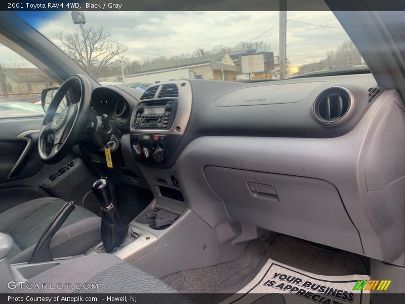 Black / Gray 2001 Toyota RAV4 4WD