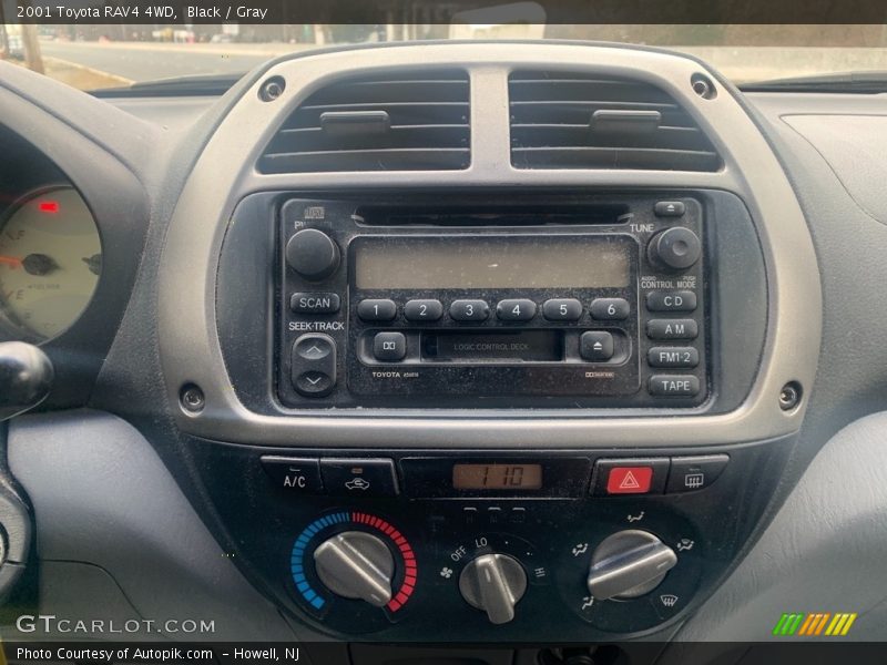 Black / Gray 2001 Toyota RAV4 4WD