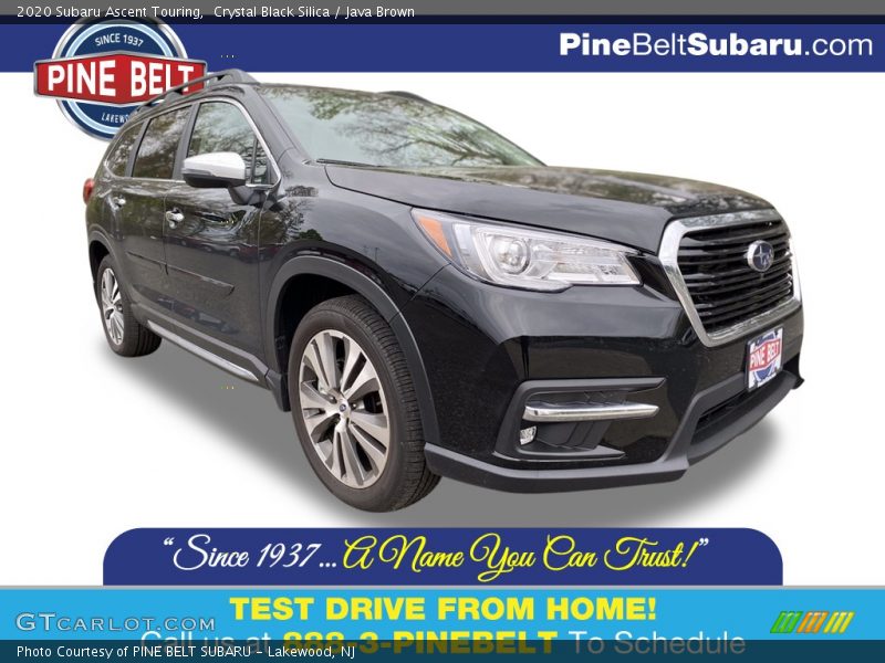 Crystal Black Silica / Java Brown 2020 Subaru Ascent Touring