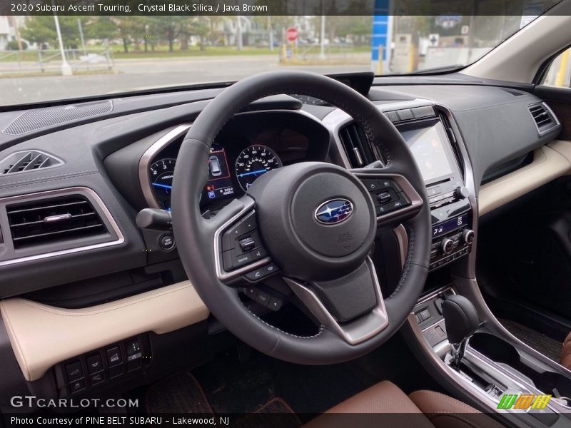 Crystal Black Silica / Java Brown 2020 Subaru Ascent Touring