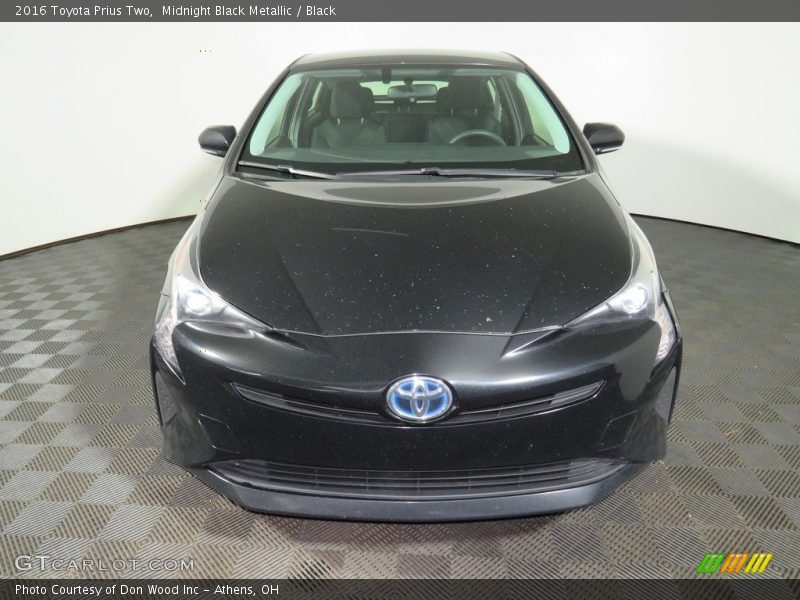 Midnight Black Metallic / Black 2016 Toyota Prius Two