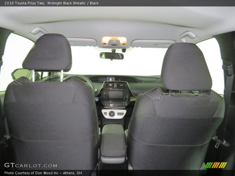 Midnight Black Metallic / Black 2016 Toyota Prius Two