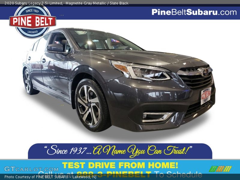 Magnetite Gray Metallic / Slate Black 2020 Subaru Legacy 2.5i Limited