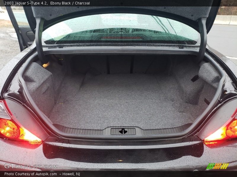 Ebony Black / Charcoal 2003 Jaguar S-Type 4.2