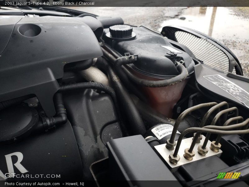 Ebony Black / Charcoal 2003 Jaguar S-Type 4.2