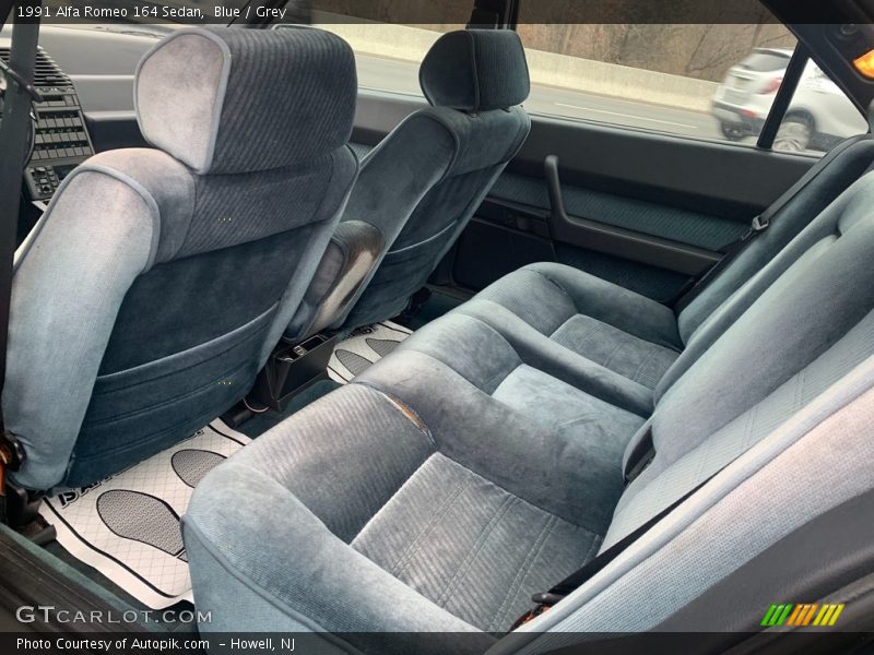 Rear Seat of 1991 164 Sedan
