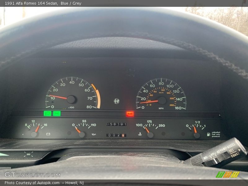  1991 164 Sedan Sedan Gauges