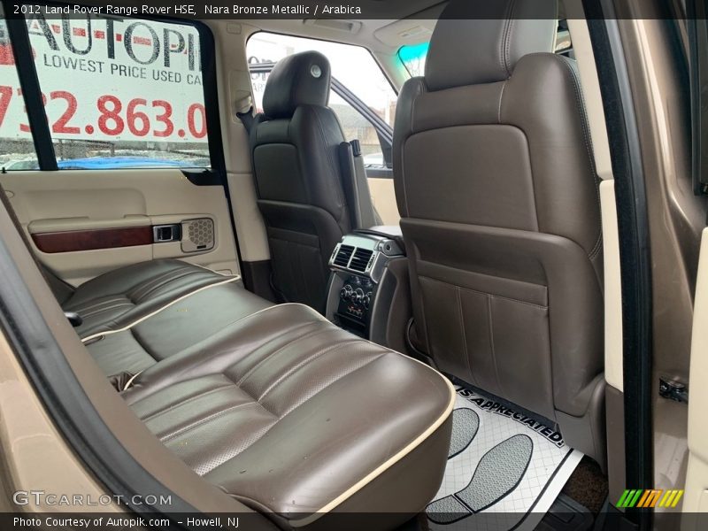 Nara Bronze Metallic / Arabica 2012 Land Rover Range Rover HSE