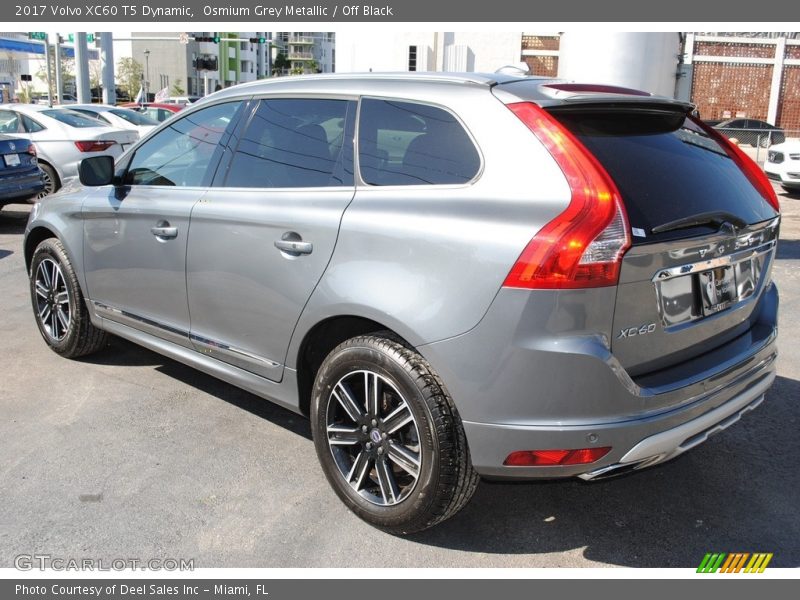 Osmium Grey Metallic / Off Black 2017 Volvo XC60 T5 Dynamic