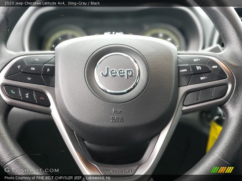 Sting-Gray / Black 2020 Jeep Cherokee Latitude 4x4