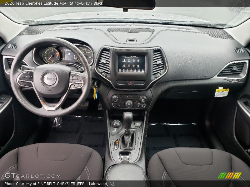 Sting-Gray / Black 2020 Jeep Cherokee Latitude 4x4