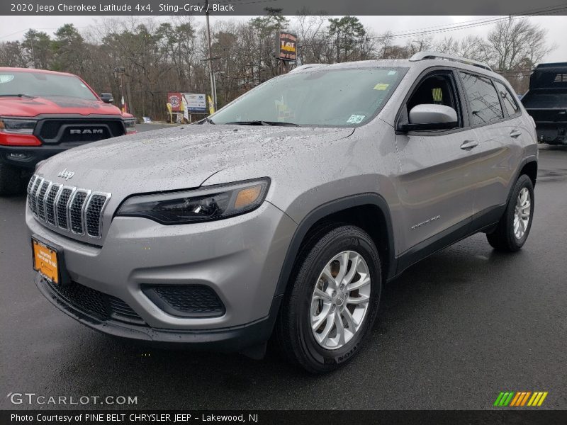Sting-Gray / Black 2020 Jeep Cherokee Latitude 4x4