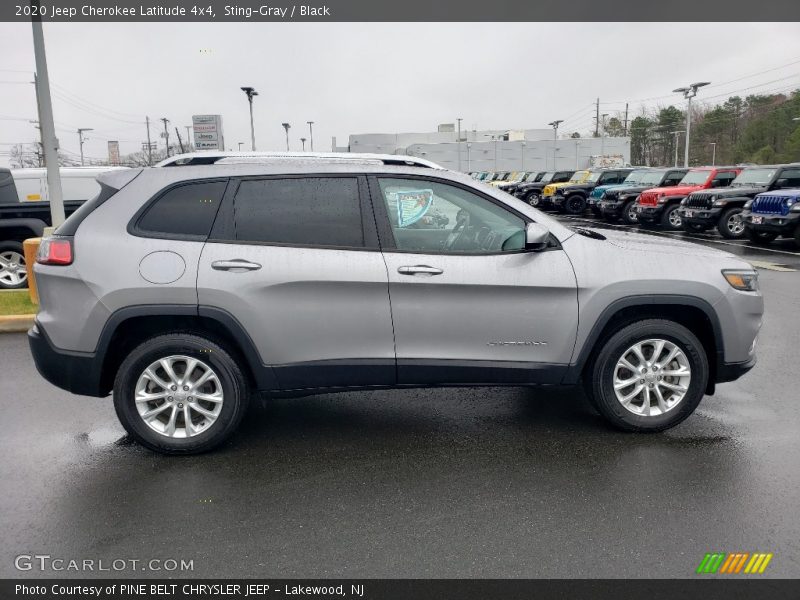 Sting-Gray / Black 2020 Jeep Cherokee Latitude 4x4