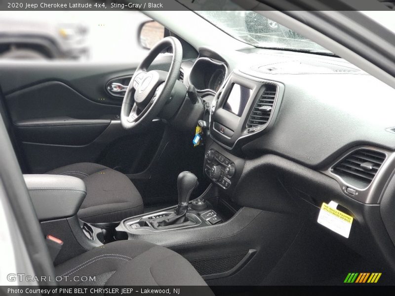 Sting-Gray / Black 2020 Jeep Cherokee Latitude 4x4