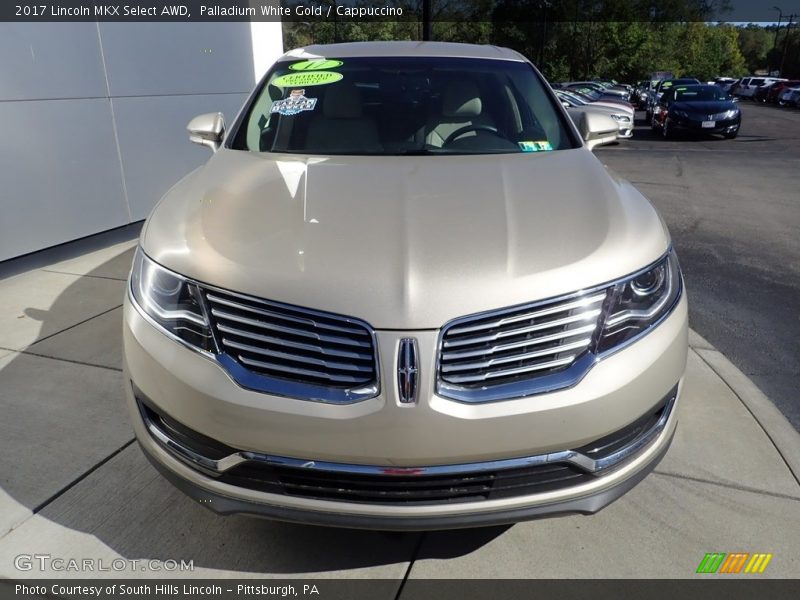 Palladium White Gold / Cappuccino 2017 Lincoln MKX Select AWD