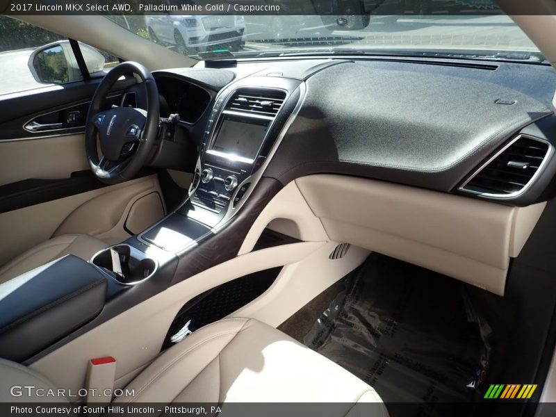 Dashboard of 2017 MKX Select AWD