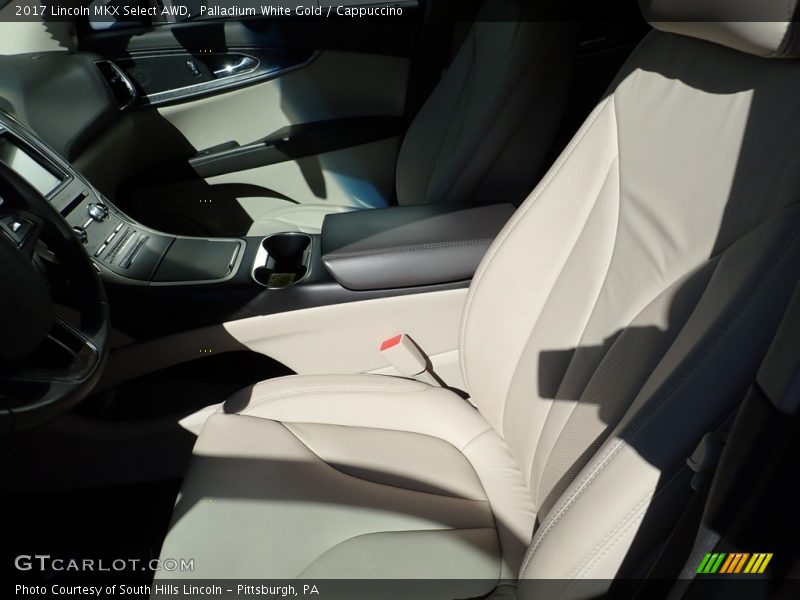 Palladium White Gold / Cappuccino 2017 Lincoln MKX Select AWD