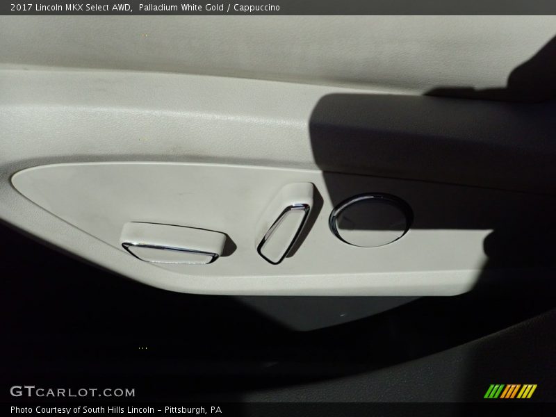 Palladium White Gold / Cappuccino 2017 Lincoln MKX Select AWD