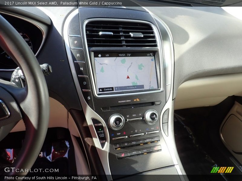 Controls of 2017 MKX Select AWD